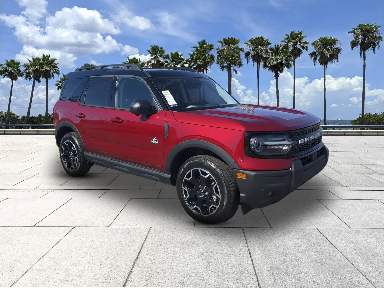 New 2025 Ruby Red Metallic Tinted Clearcoat Ford Outer Banks® image 2