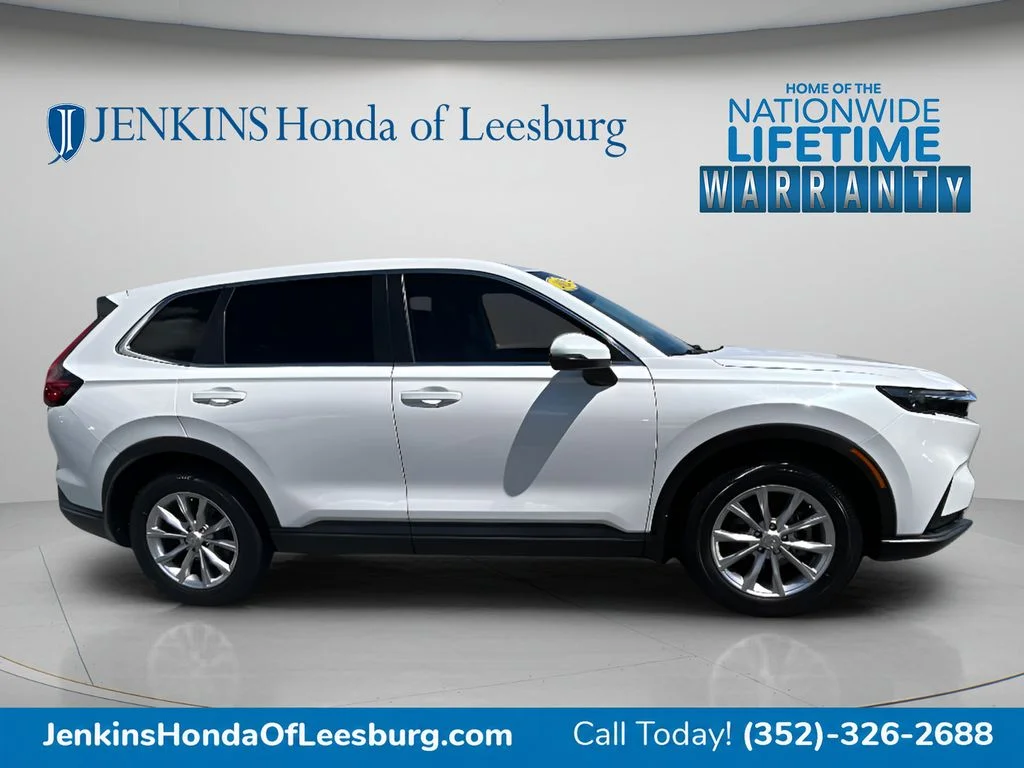 Certified Used 2024 Platinum White Pearl Honda EX-L image 3
