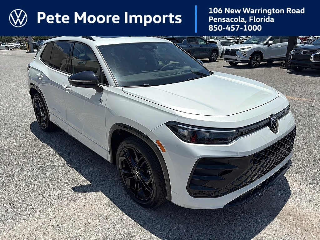 New 2026 Opal White Pearl Volkswagen SE R-Line Black FWD image 1