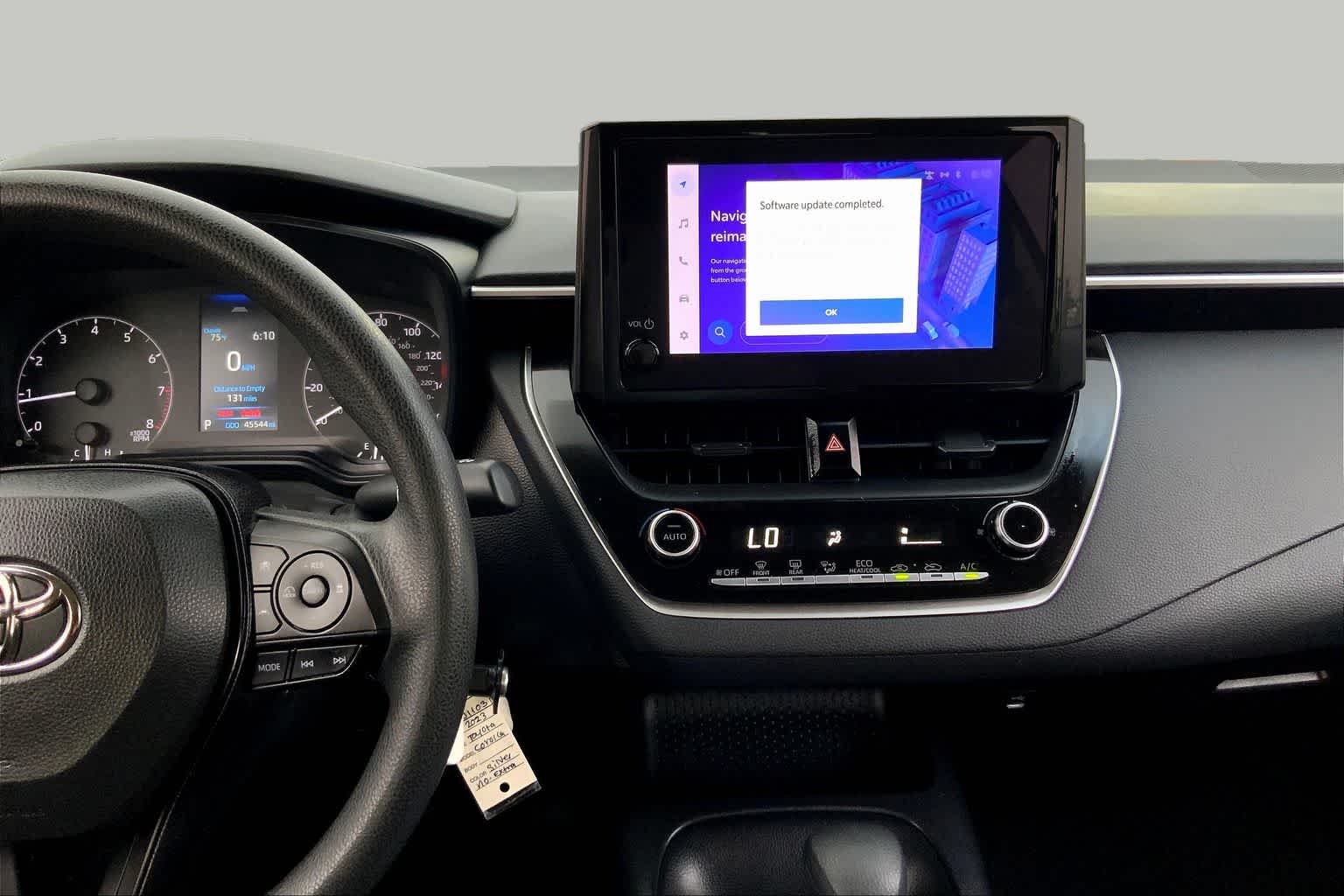 Used 2023 Classic Silver Metallic Toyota LE image 7