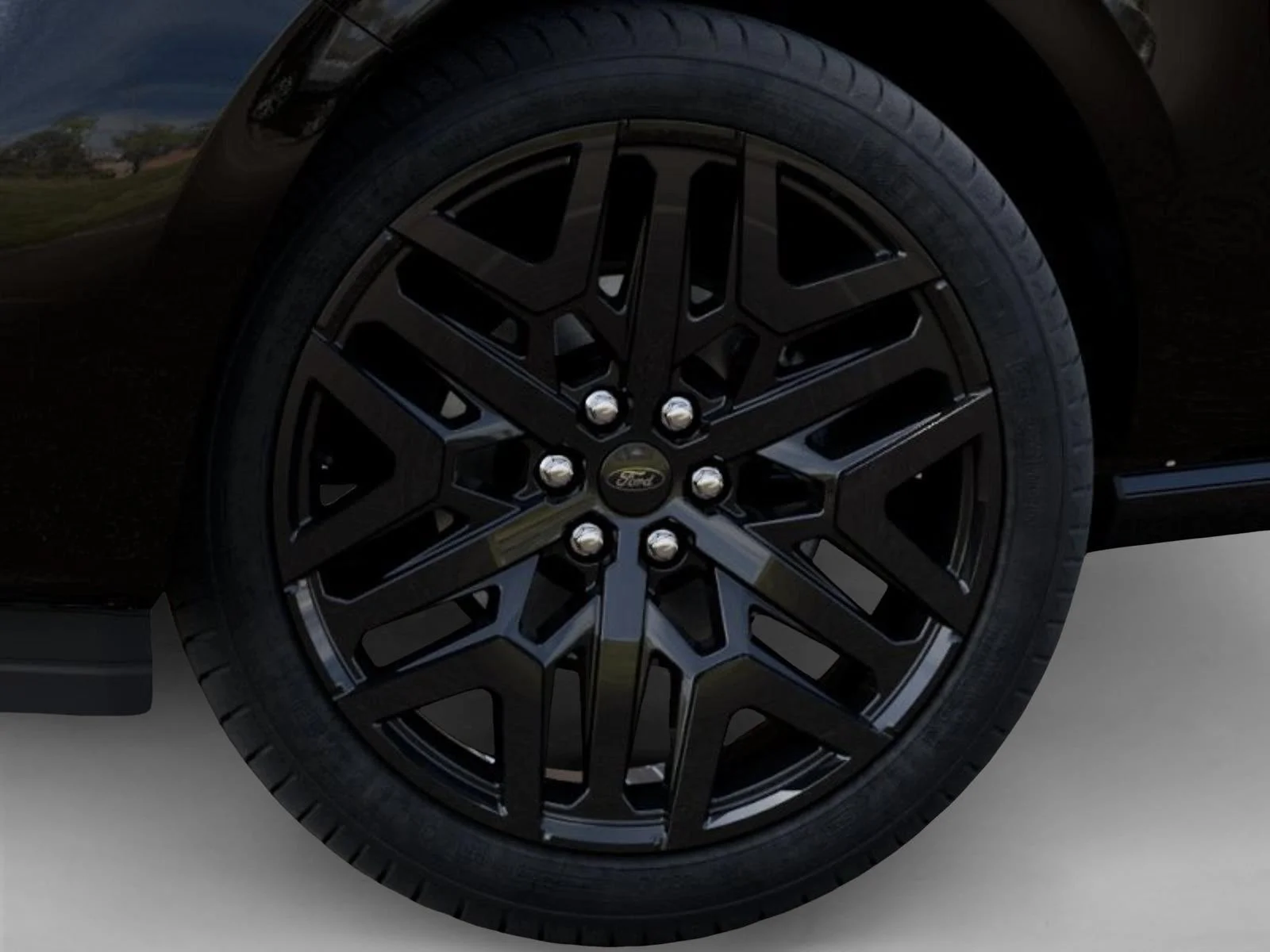 New 2027 Agate Black Metallic Ford Platinum image 19
