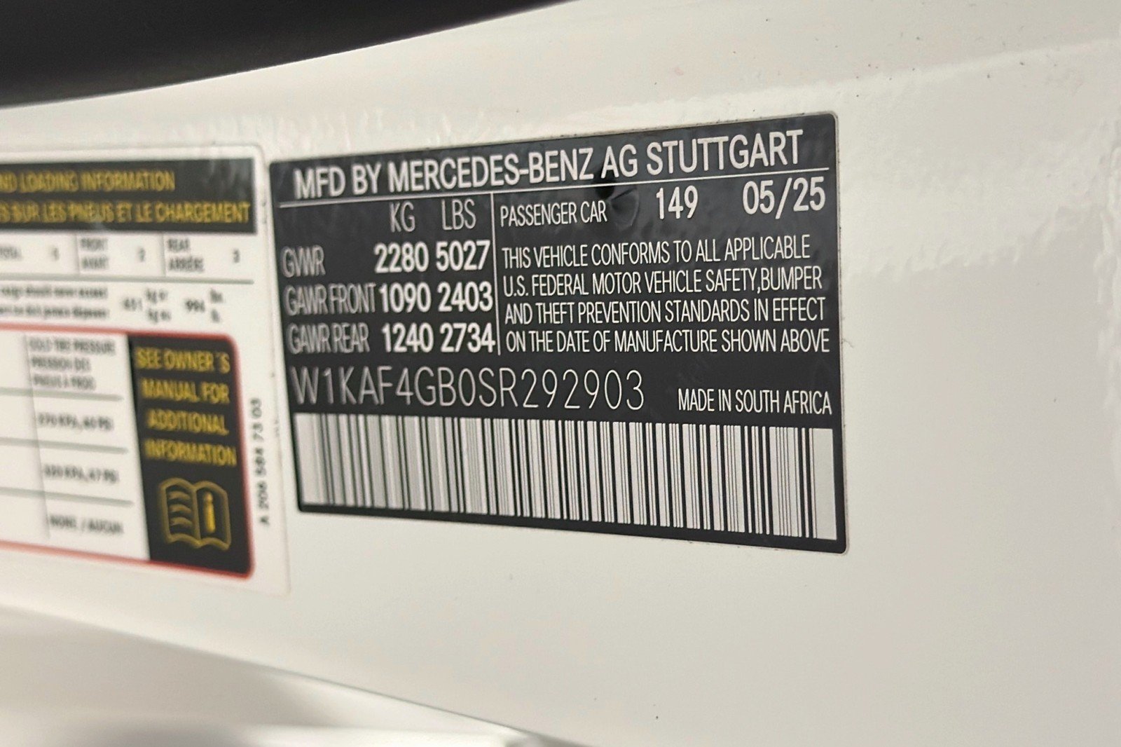 Certified Used 2025 Polar White Mercedes-Benz C 300 image 26