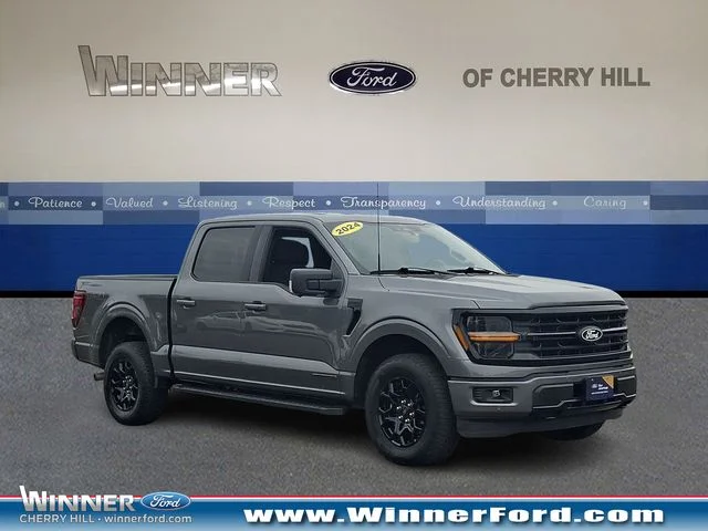 Certified Used 2024 Carbonized Gray Metallic Ford XLT image 1