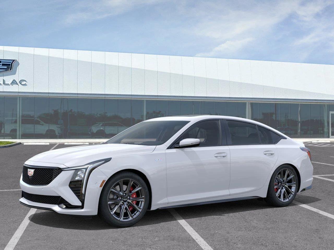 New 2026 Summit White Cadillac V-Series image 2