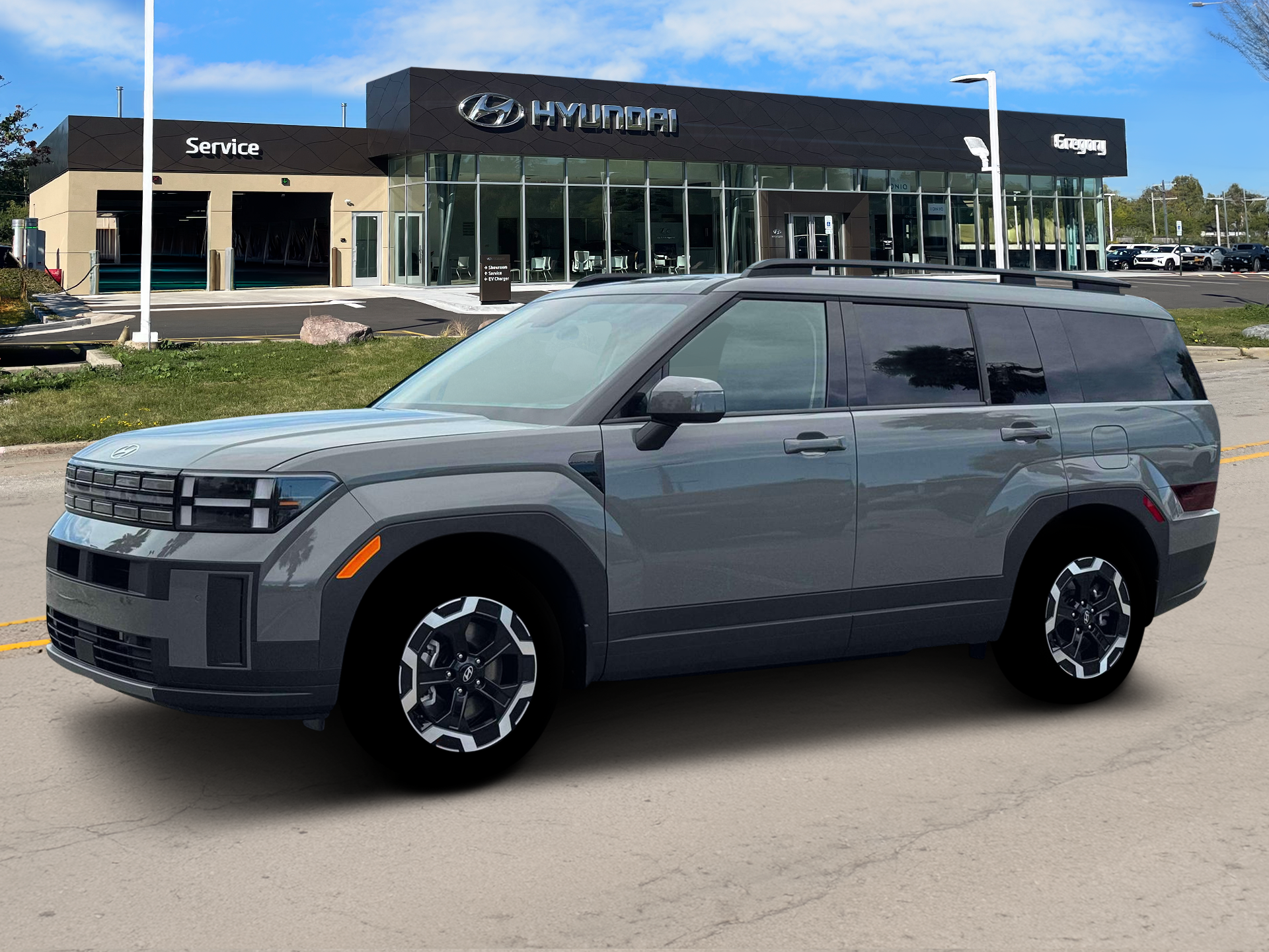 New 2026 Gray Hyundai SEL AWD image 2