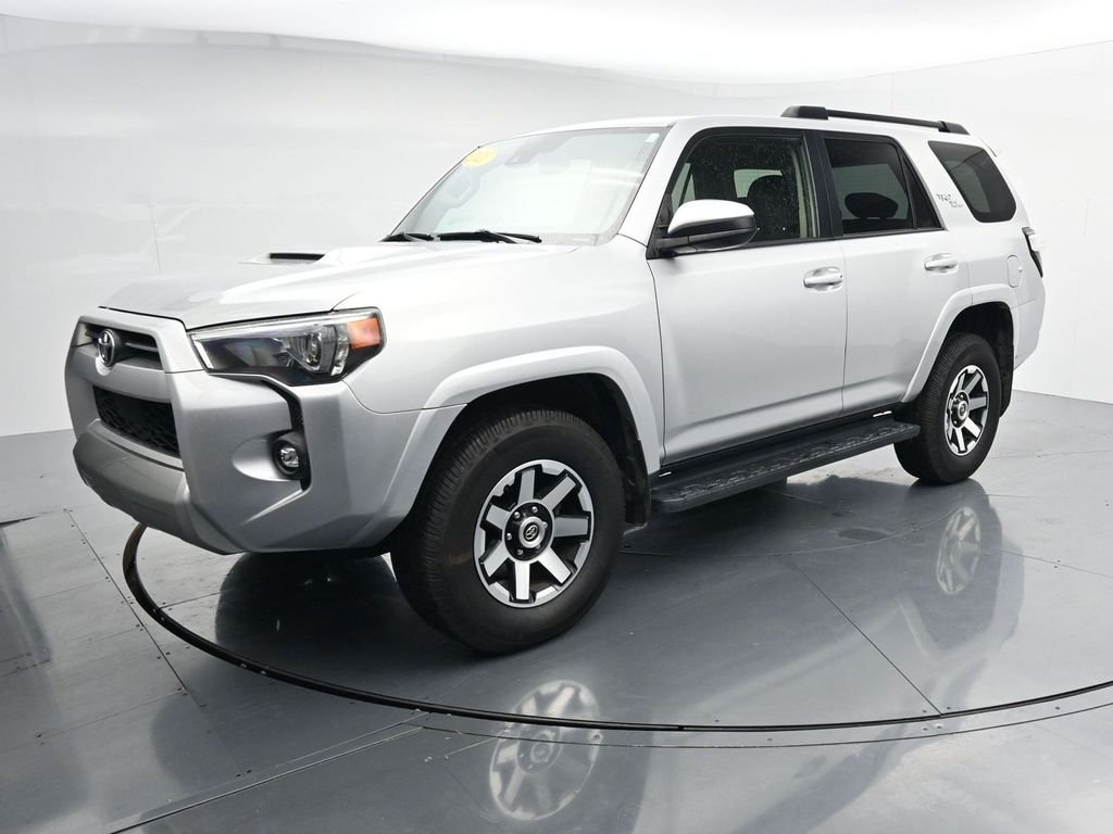 Used 2021 Silver Toyota TRD Off-Road image 4
