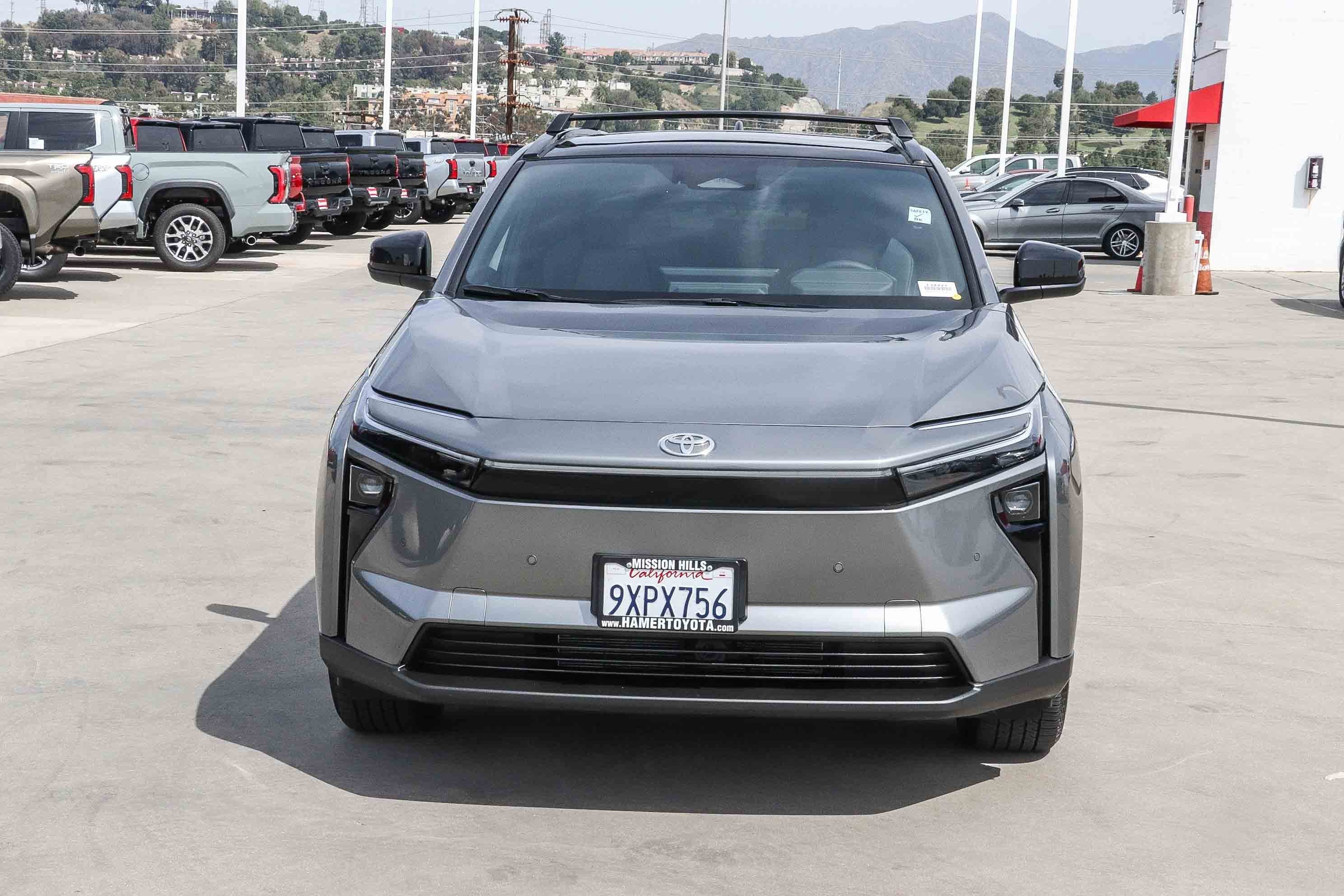 Certified 2026 Toyota bZ XLE with VIN JTMBDAFB2TJ018767 for sale in Los Angeles, CA