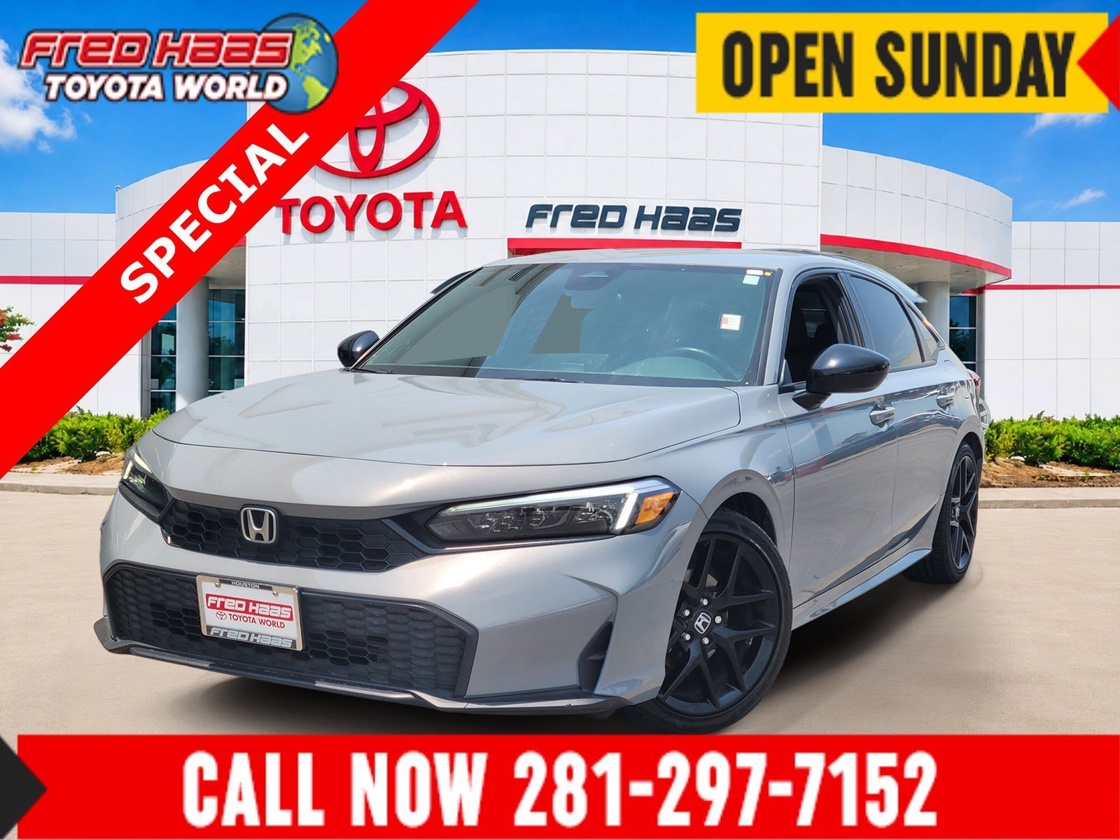 Used 2025 Urban Gray Pearl Honda Sport image 1