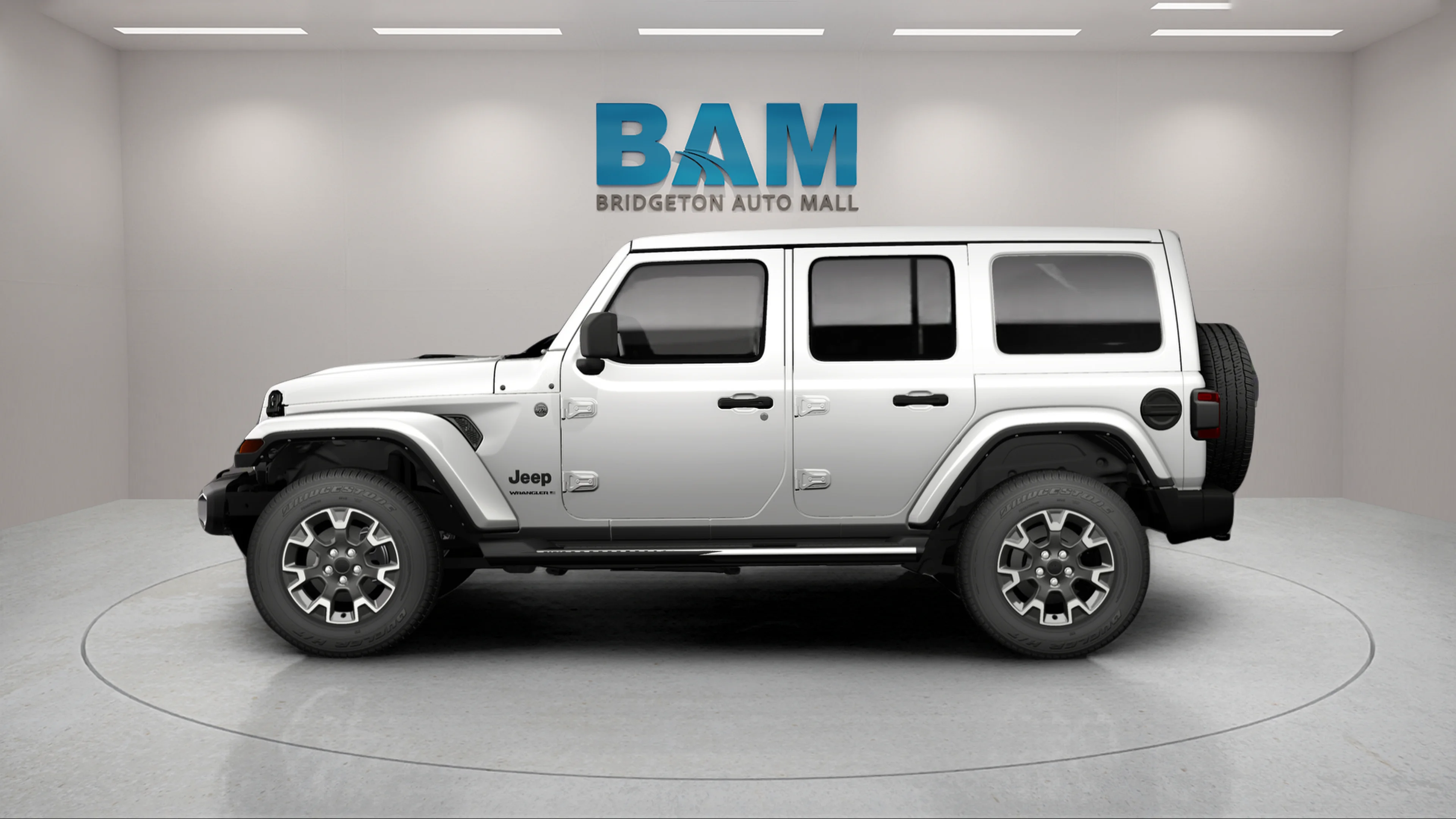 New 2026 Bright White Clearcoat Jeep Sahara image 12