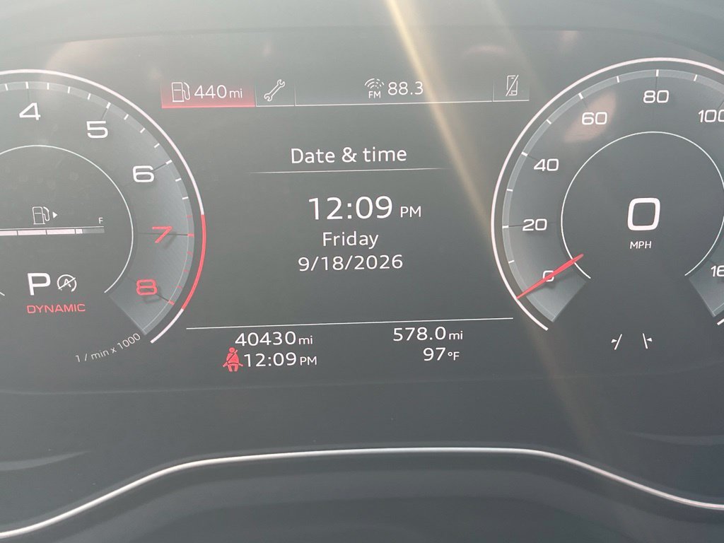 Used 2025 Black Audi 45 S line Premium image 29