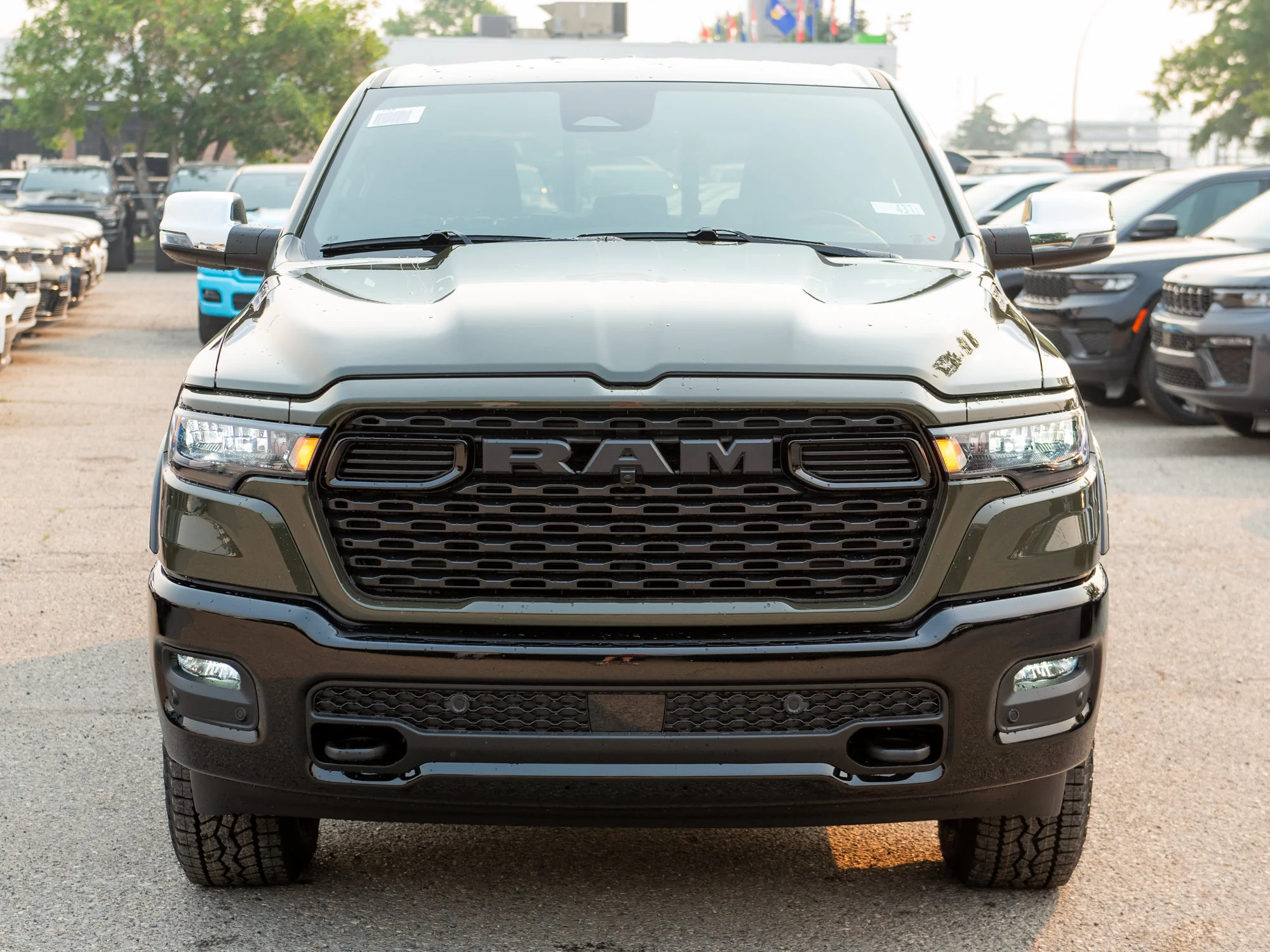 New 2026 Tan RAM Big Horn* Crew Cab 4x4, HEMI V8 image 11