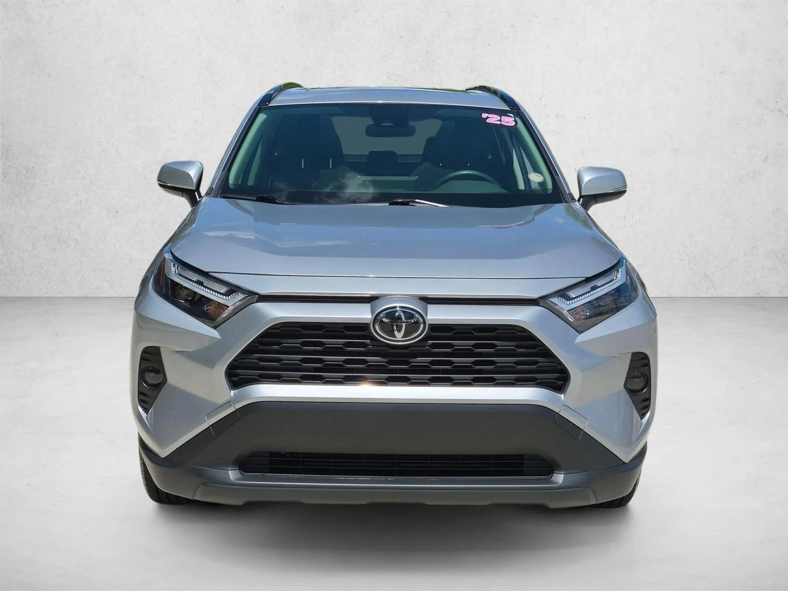 Used 2025 Silver Sky Metallic Toyota Hybrid XLE image 2