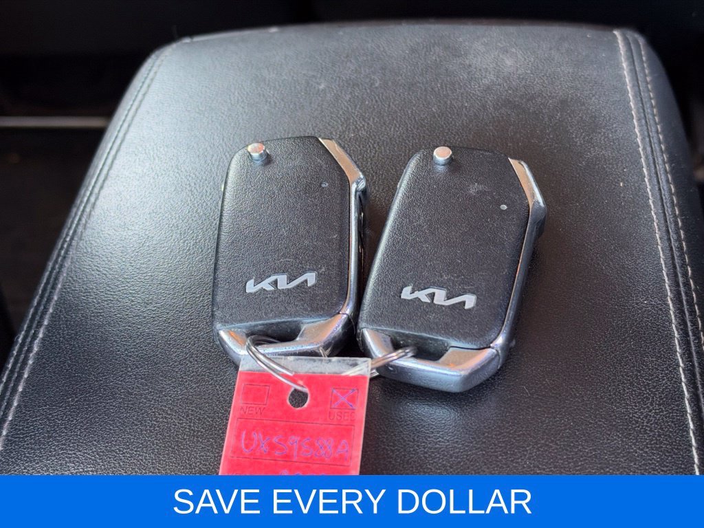 Used 2022 Black Kia LX image 22