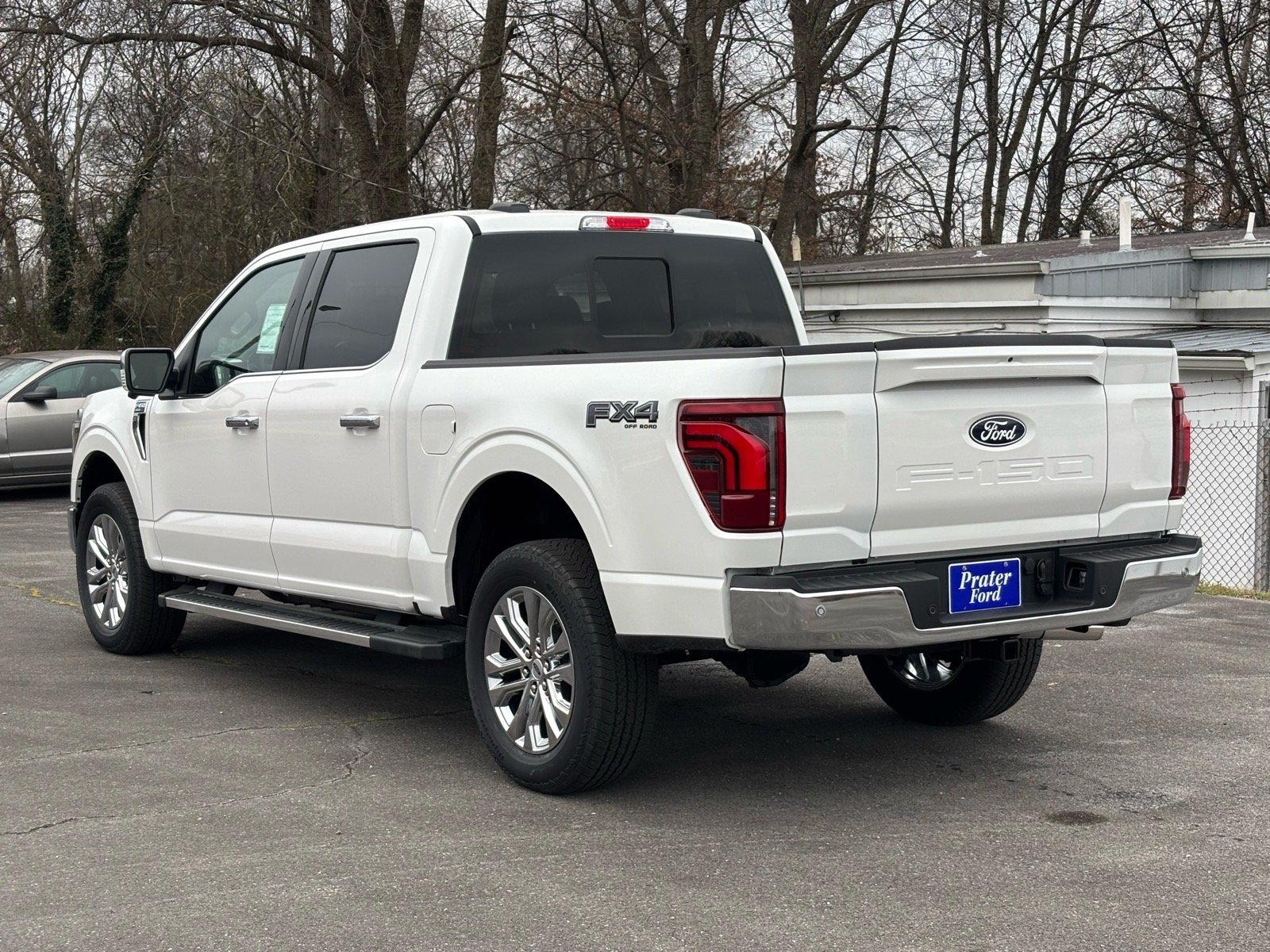New 2026 Star White Metallic Tri-Coat Ford Lariat® image 3