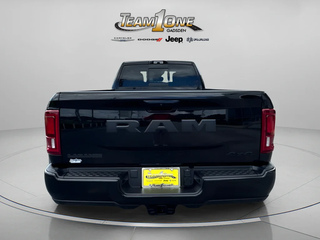 New 2026 Diamond Black Crystal Pearl-Coat Exterior Paint RAM Laramie image 8