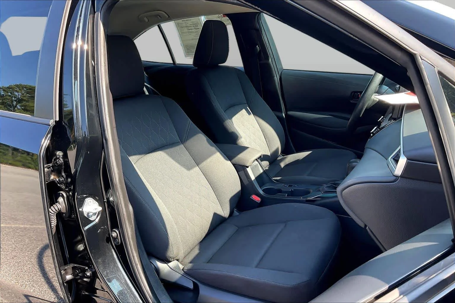 Used 2024 Midnight Black Metallic Toyota LE image 9