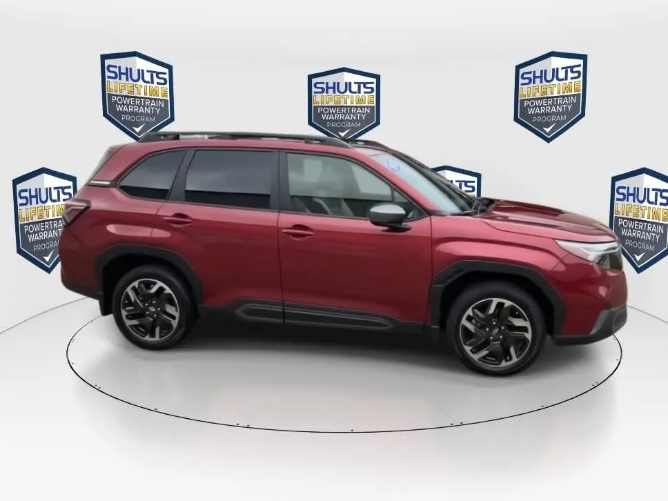 Used 2025 Crimson Red Pearl Subaru Limited image 2