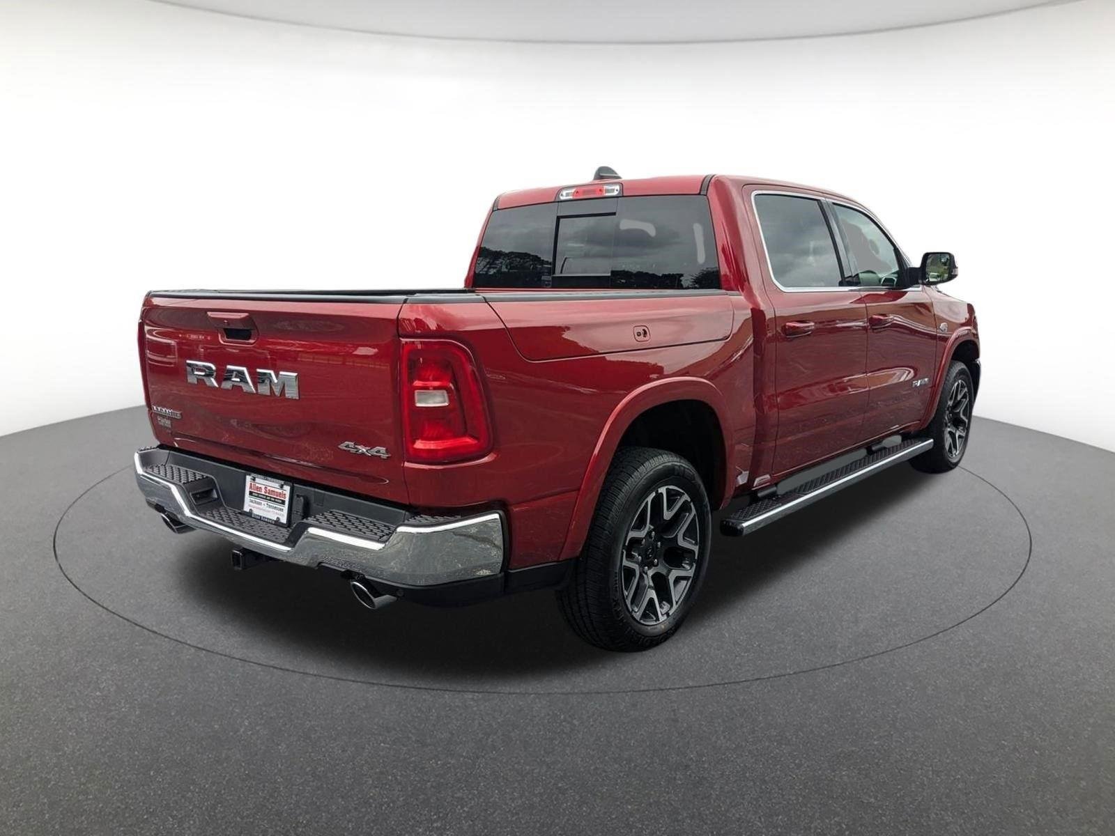 New 2026 Molten Red Pearl-Coat Exterior Paint RAM Laramie image 4