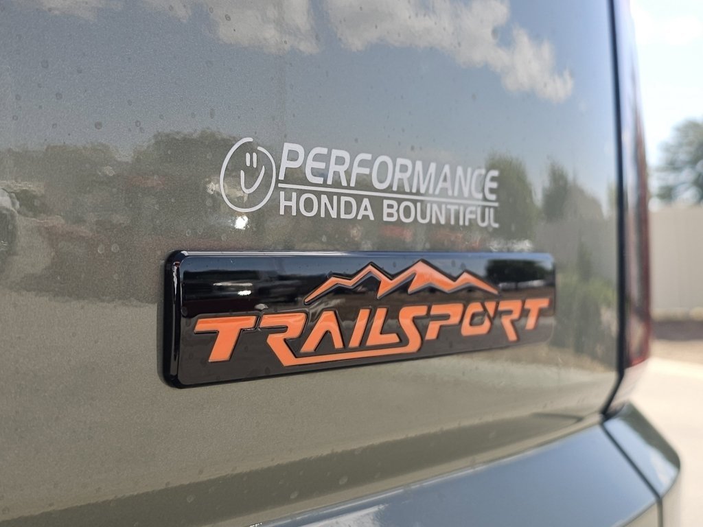 New 2026 Ash Green Metallic Honda TrailSport Elite Blackout image 14
