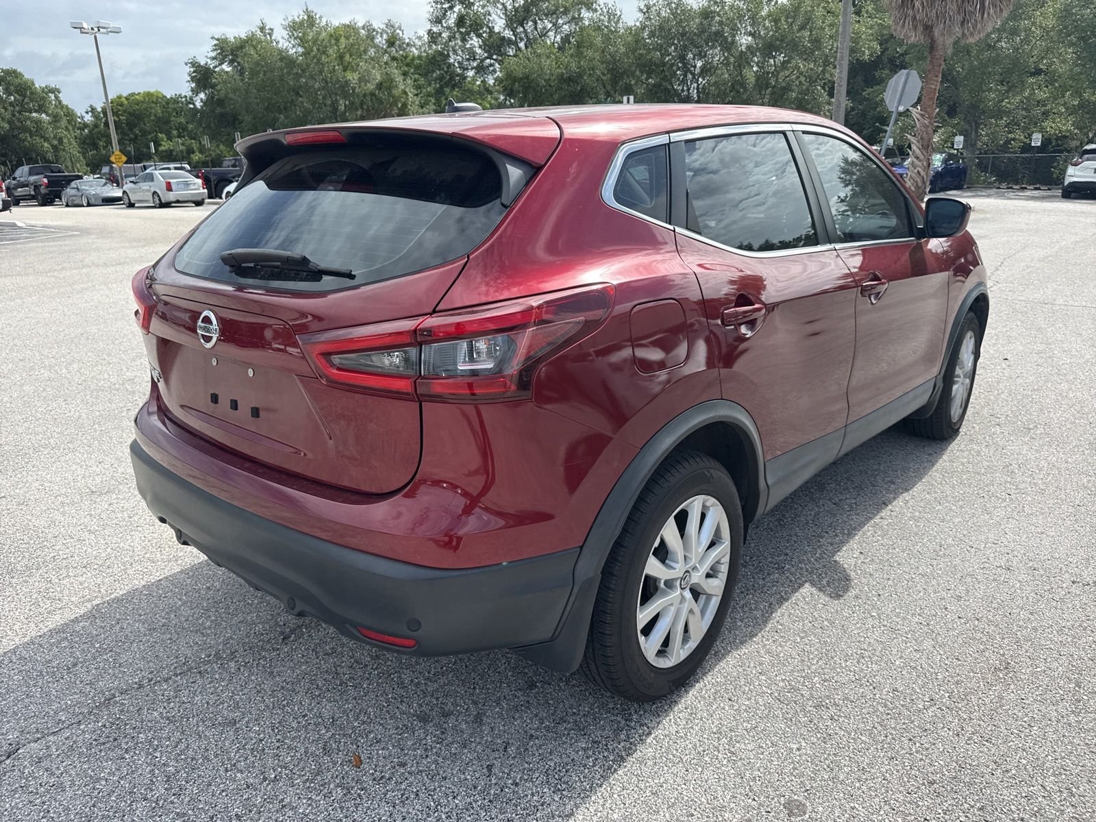 Certified Used 2020 Red Nissan S image 3