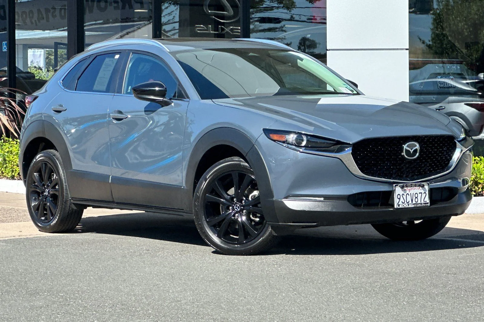 Used 2025 Gray Metallic Mazda 2.5 S Carbon Edition image 2