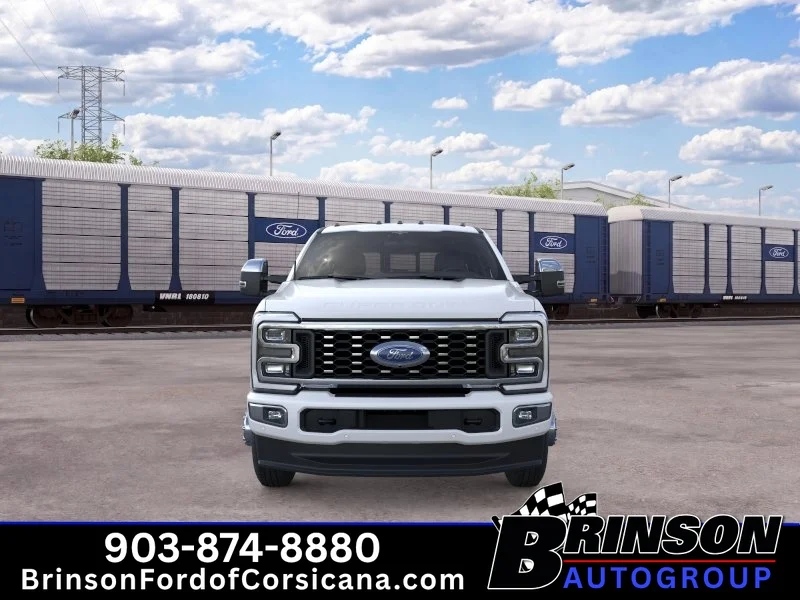 New 2026 Star White Metallic Tri-Coat Ford F-350® Platinum® image 6