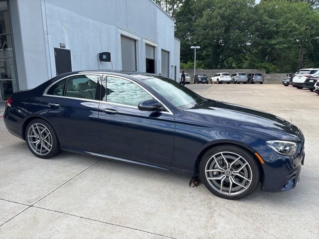 Certified Used 2022 Nautical Blue Mercedes-Benz E 350 image 2