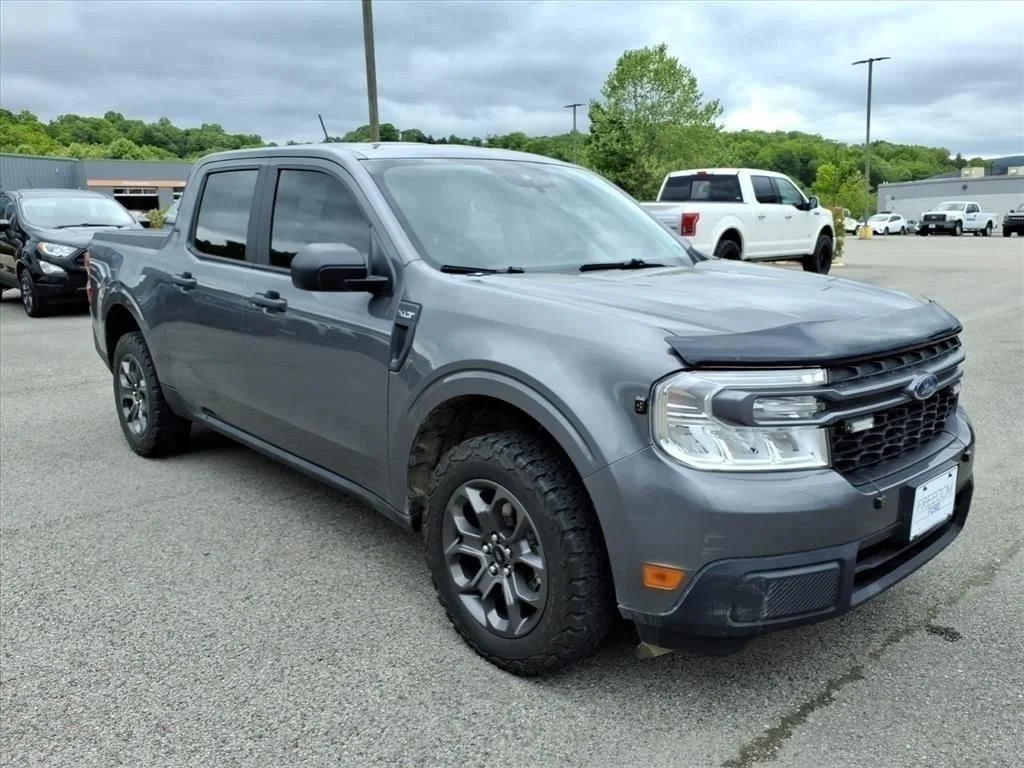 Used 2023 Carbonized Gray Metallic Ford XLT image 8