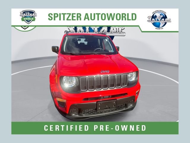 Red 2022 Jeep Renegade Sport 4WD SUV / Crossover Four-Wheel Drive