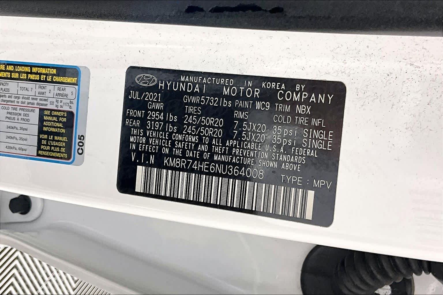 Used 2022 Hyper White Hyundai Calligraphy image 35