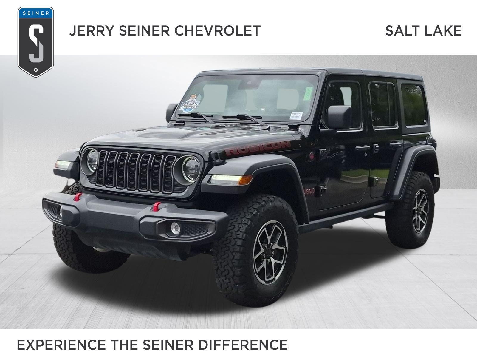 Used 2024 Black Jeep 4-Door Rubicon 4x4 image 1