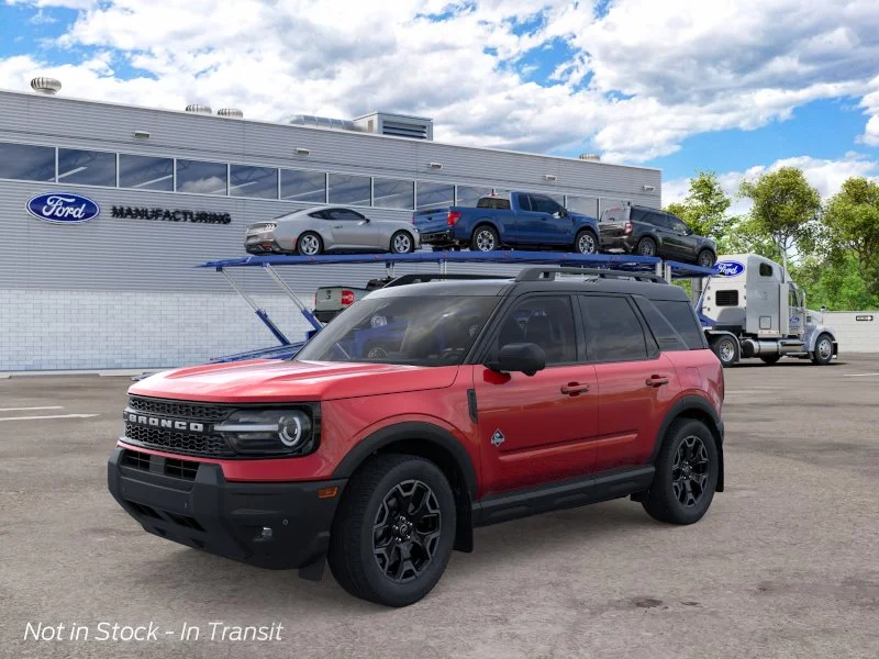 New 2026 Ruby Red Metallic Tinted Clearcoat Ford Outer Banks® image 4