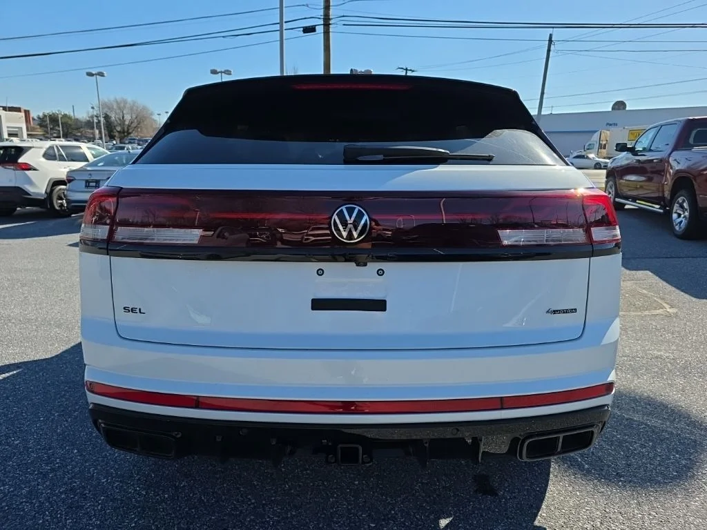 New 2026 Opal White Pearl Volkswagen 2.0T SEL R-Line Black image 6