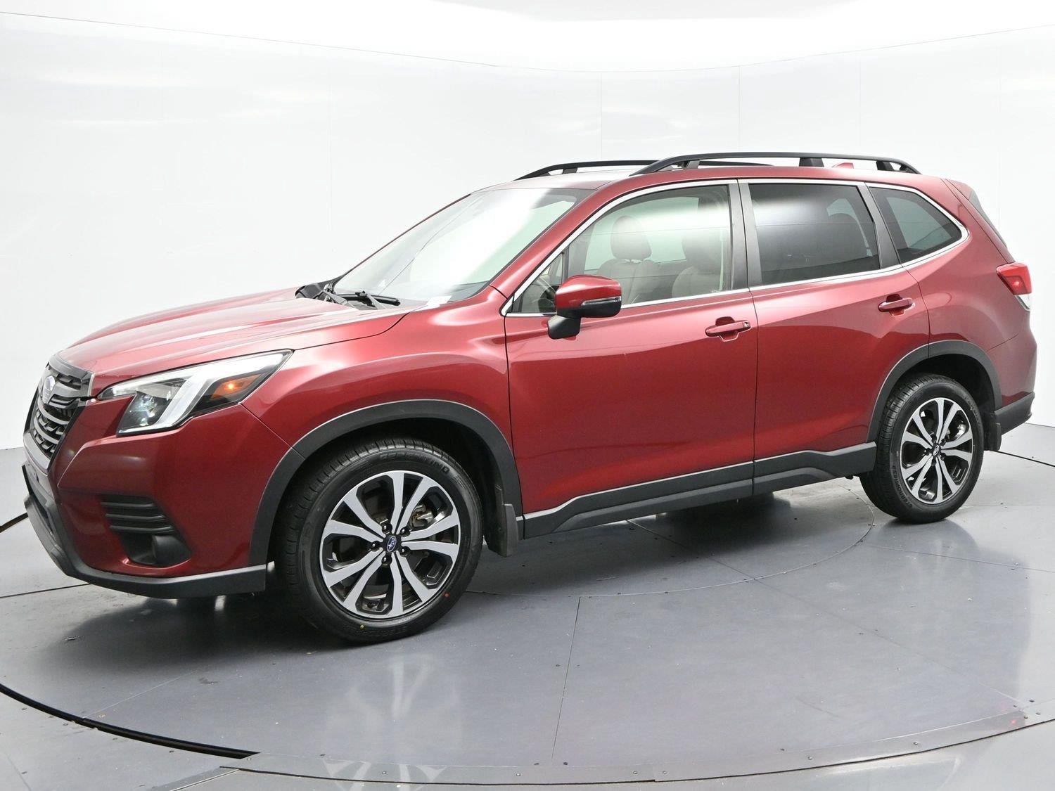 Used 2023 Crimson Red Pearl Subaru Limited image 3