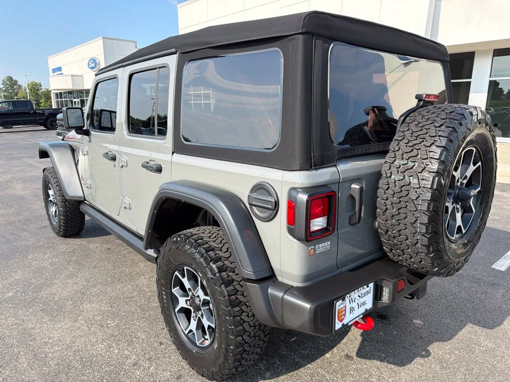 Used 2023 Sting Gray Clearcoat Jeep Rubicon image 3