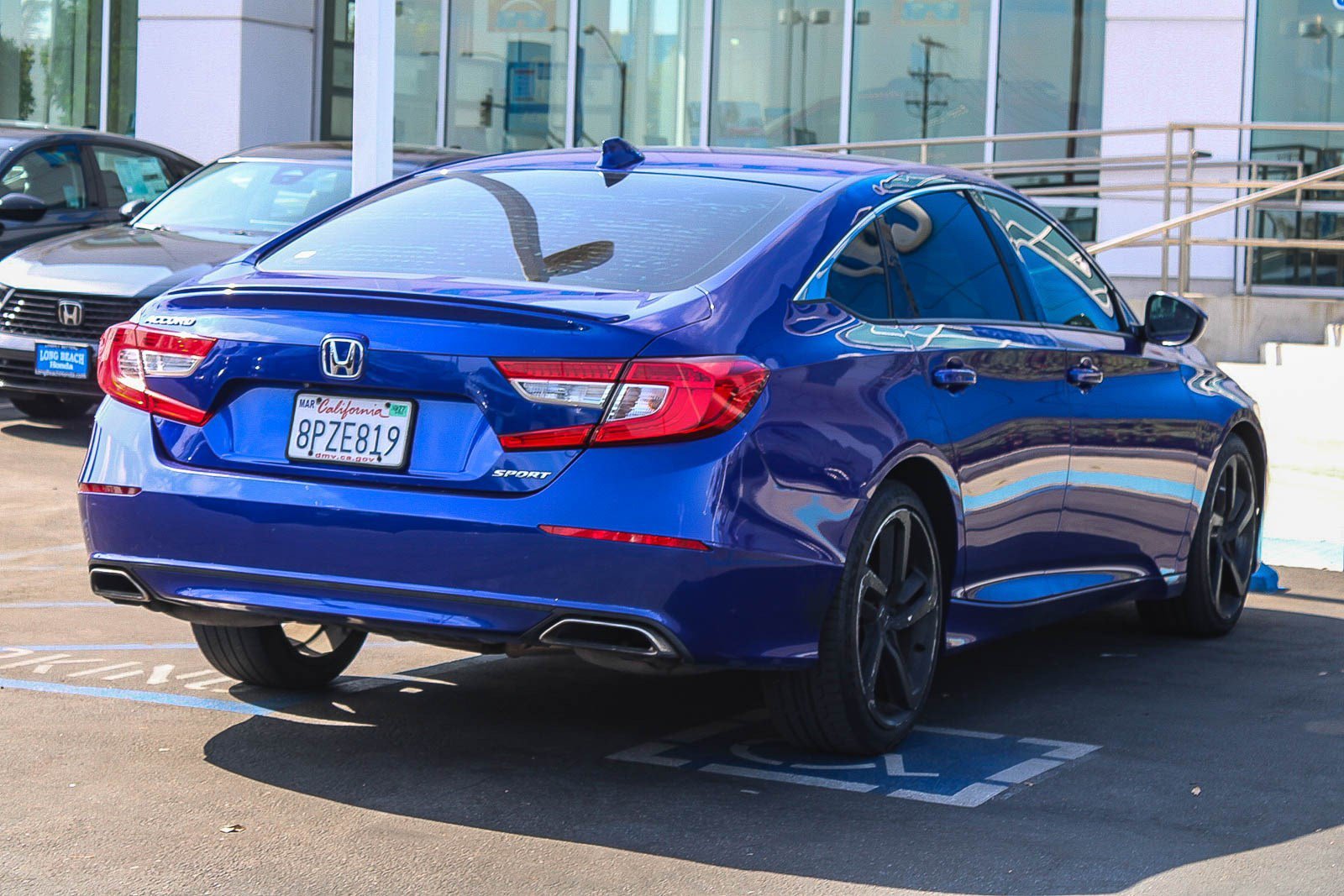 Certified Used 2020 Obsidian Blue Pearl Honda Sport image 6