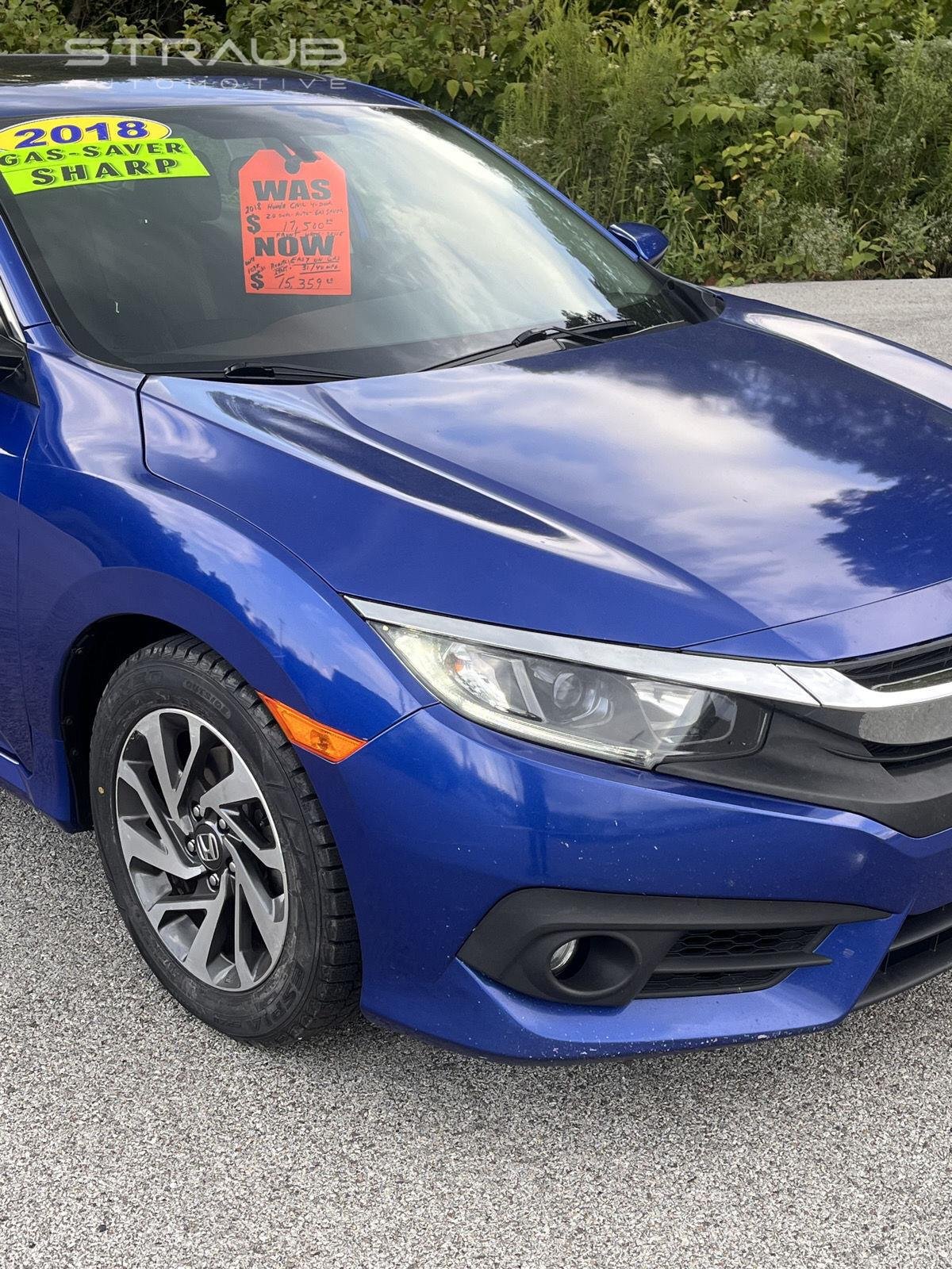 Used 2018 Aegean Blue Metallic Honda  image 12