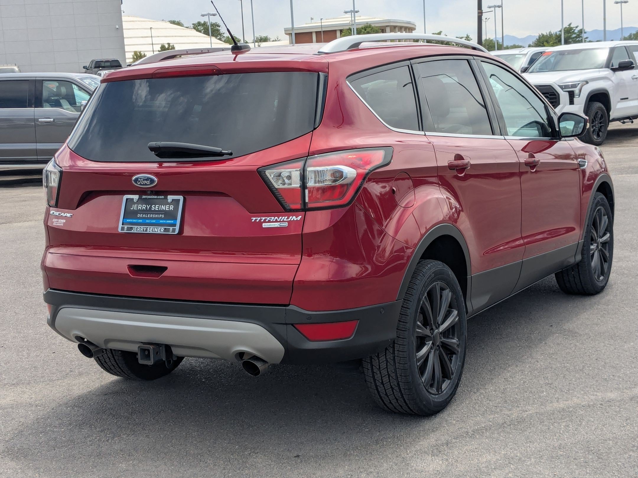 Used 2017 Ruby Red Metallic Ford Titanium image 6