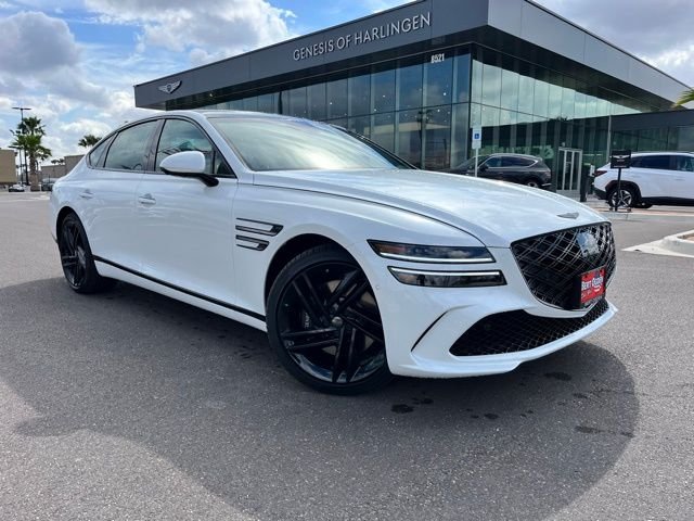 New 2026 Genesis G80 3.5T PRESTIGE BLACK AWD 4D Sedan
