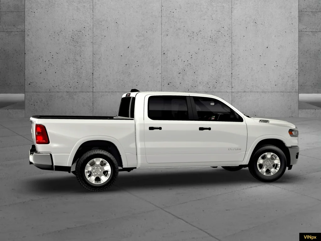 New 2026 Bright White Clear-Coat Exterior Paint RAM Big Horn/Lone Star image 14