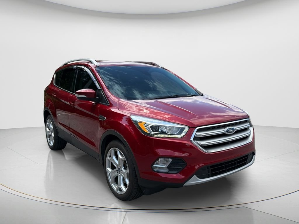 Used 2017 Red Ford Titanium image 10