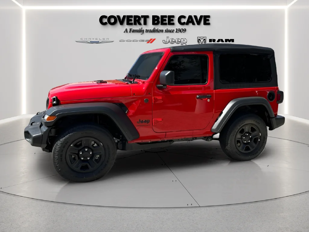New 2026 Firecracker Red Clear-Coat Exterior Paint Jeep Sport image 7