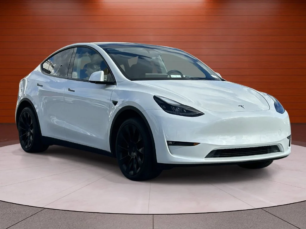 Used 2024 Pearl White Multi-Coat Tesla Long Range image 5