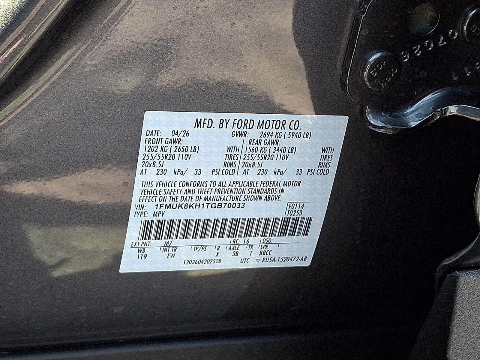 New 2026 Carbonized Gray Metallic Ford ST-Line image 19