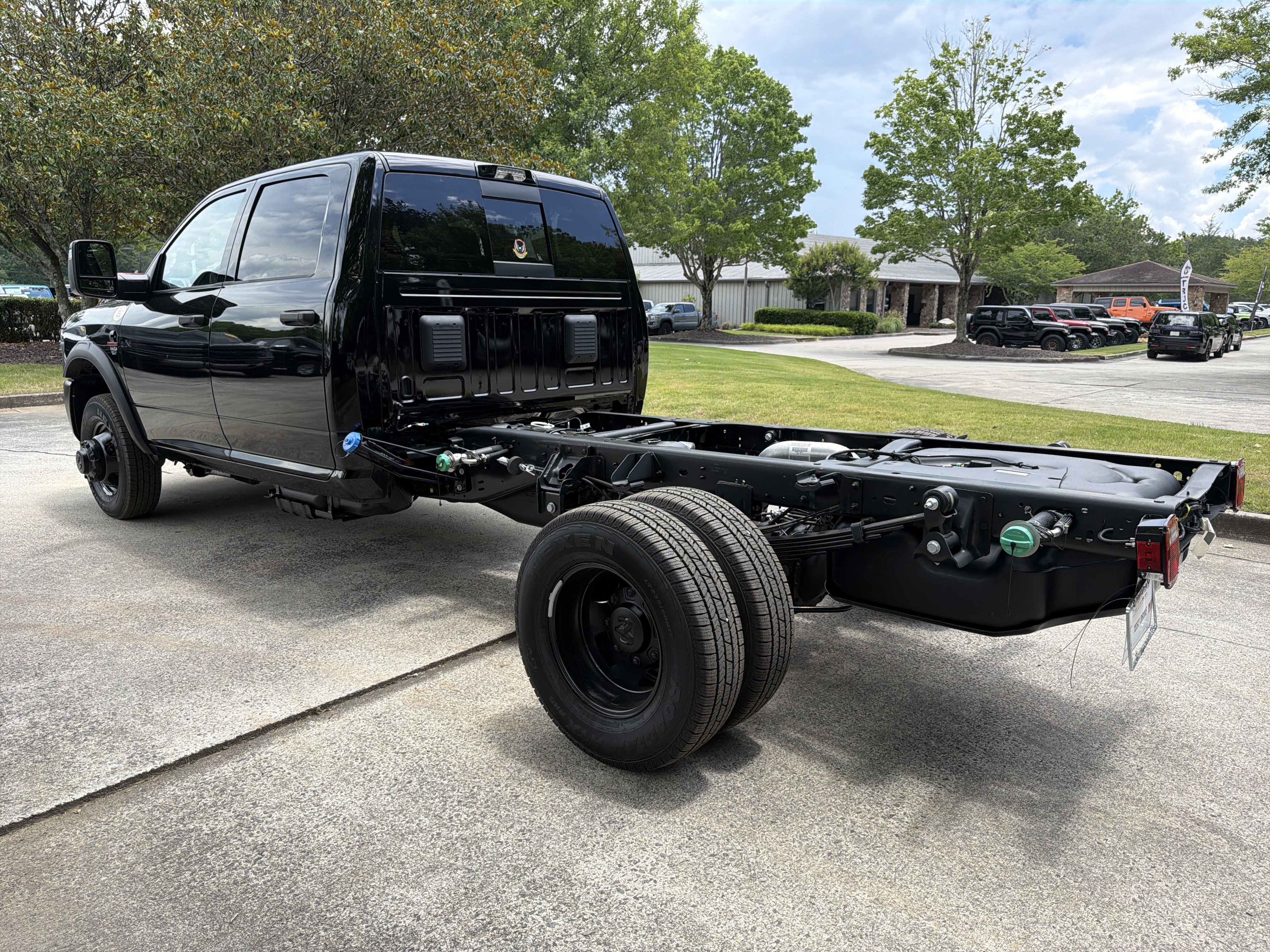 New 2026 Diamond Black Crystal Pearlcoat RAM Tradesman image 5