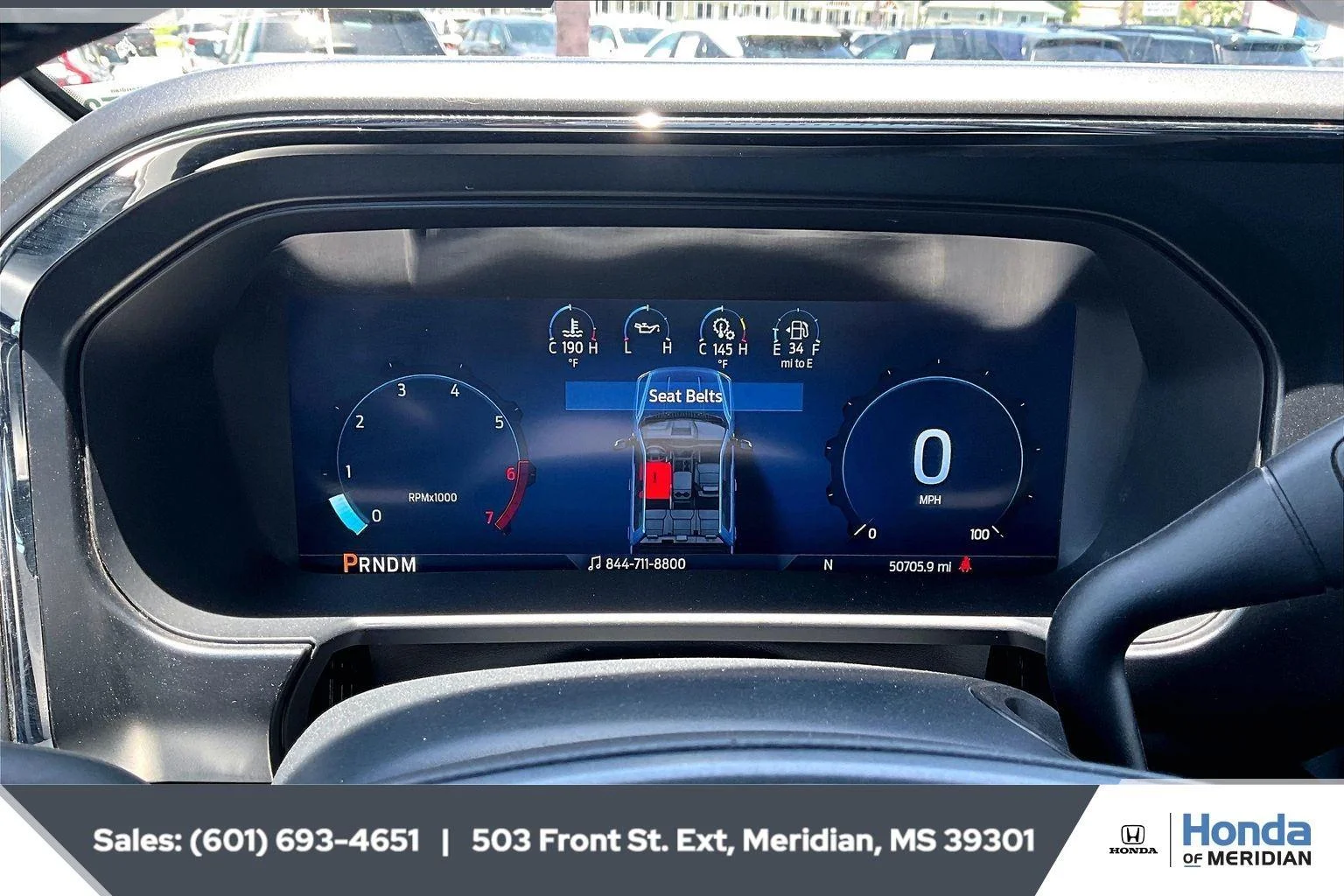 Used 2024 Star White Metallic Tri-Coat Ford LARIAT image 14