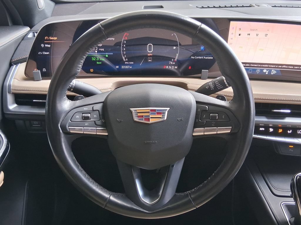 Used 2024 Crystal White Tricoat Cadillac Luxury image 10