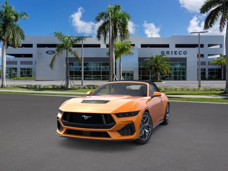 New 2026 Orange Fury Metallic Tri-coat Ford GT Premium Convertible image 2