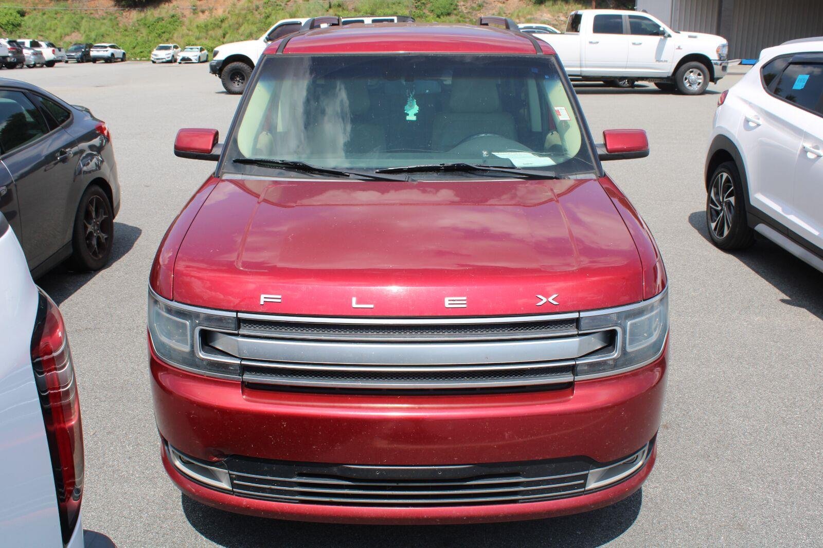 Used 2014 Ruby Red Metallic Tinted Clearcoat Ford Limited image 2
