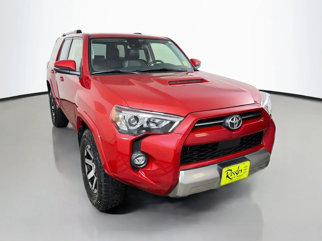 Certified Used 2023 Red Toyota TRD Off-Road Premium image 4